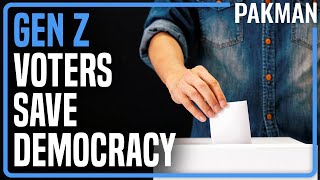 Gen Z Saved Democracy, 18-29 Year Olds Canceled Out 65+ Voters