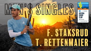 Carvana Arizona Grand Slam - Men's Singles - #4 Federico Staksrud vs. #21 Travis Rettenmaier