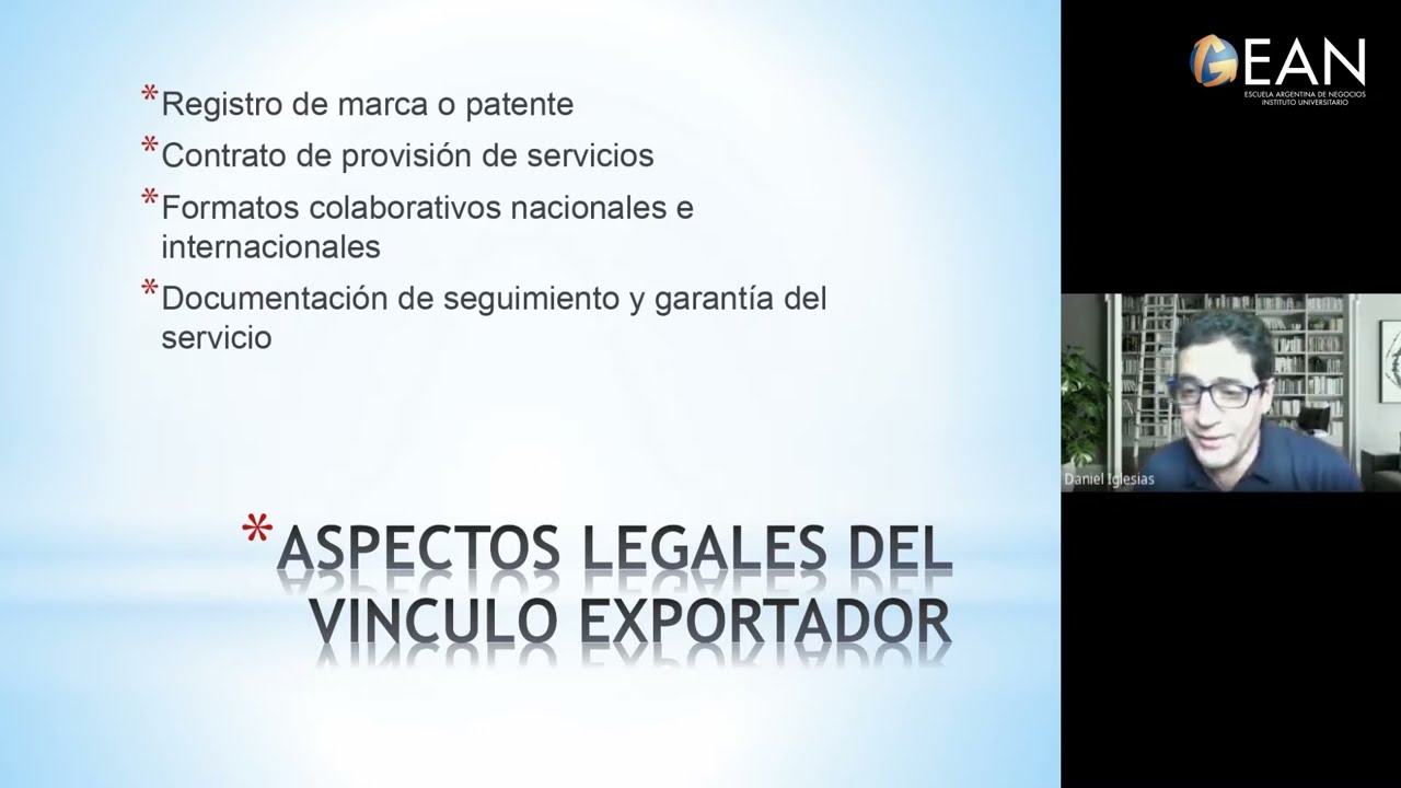 Cómo exportar servicios o conocimientos