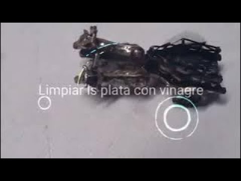 Como limpiar la plata con vinagre / tutoríal
