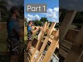 Construction of a 124m2 terrace using frame technology  part 1 carpenter