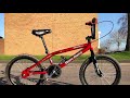 Service/restoration of a BMX haro backtrail x2 grease crank wheel hub test ride bike bicycle