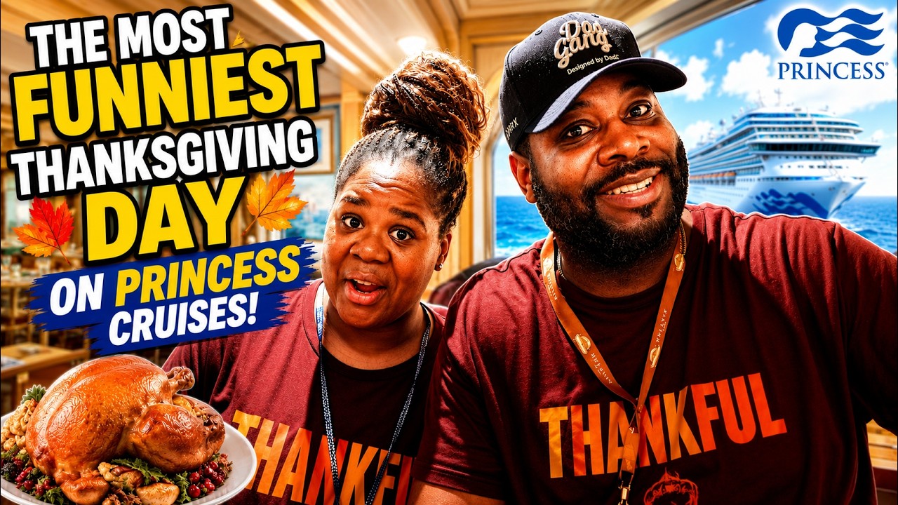 I KNOW My Wife SET ME UP! 😂 Thanksgiving Dinner Went WRONG on Princess Cruises!