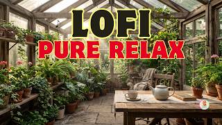 🔴 Gentle Morning Energy 🌿 Greenhouse Lofi to Study, Focus & Relax