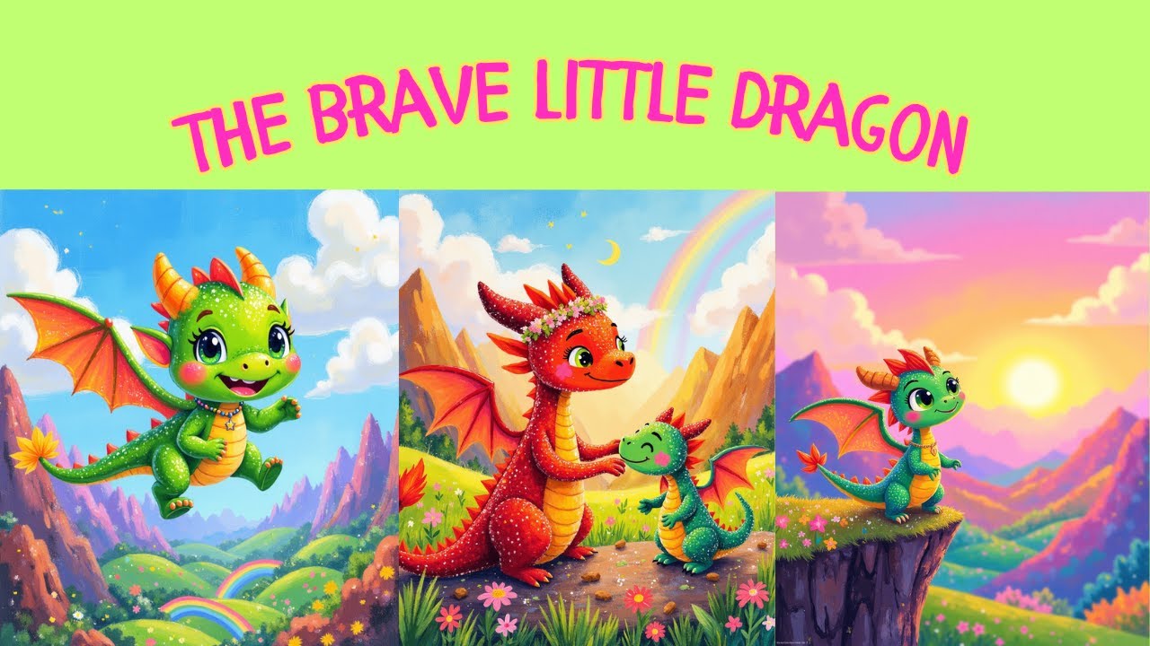 Dragon Learns to Fly | Fun Kids Storytime | Read Aloud Books for Children | Bedtime Stories