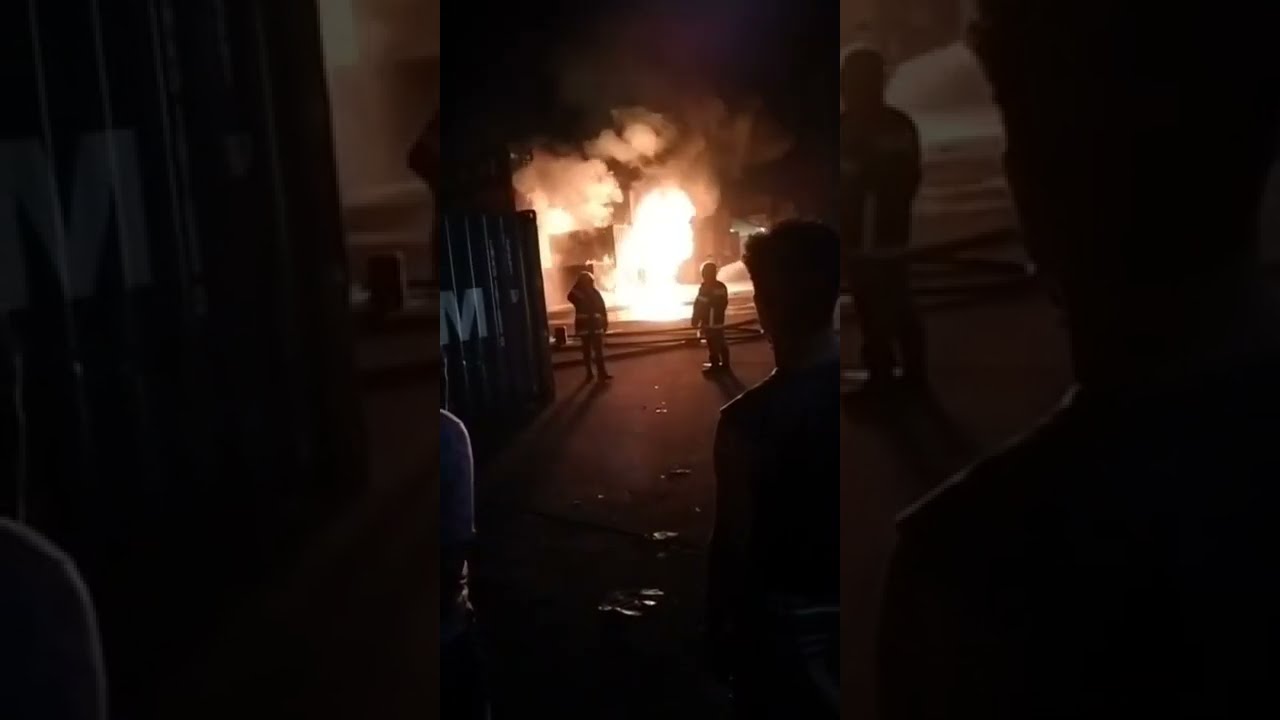 Bangladesh BM Container depot fire Blasted in LIVE VIDEO IN FACEBOOK.