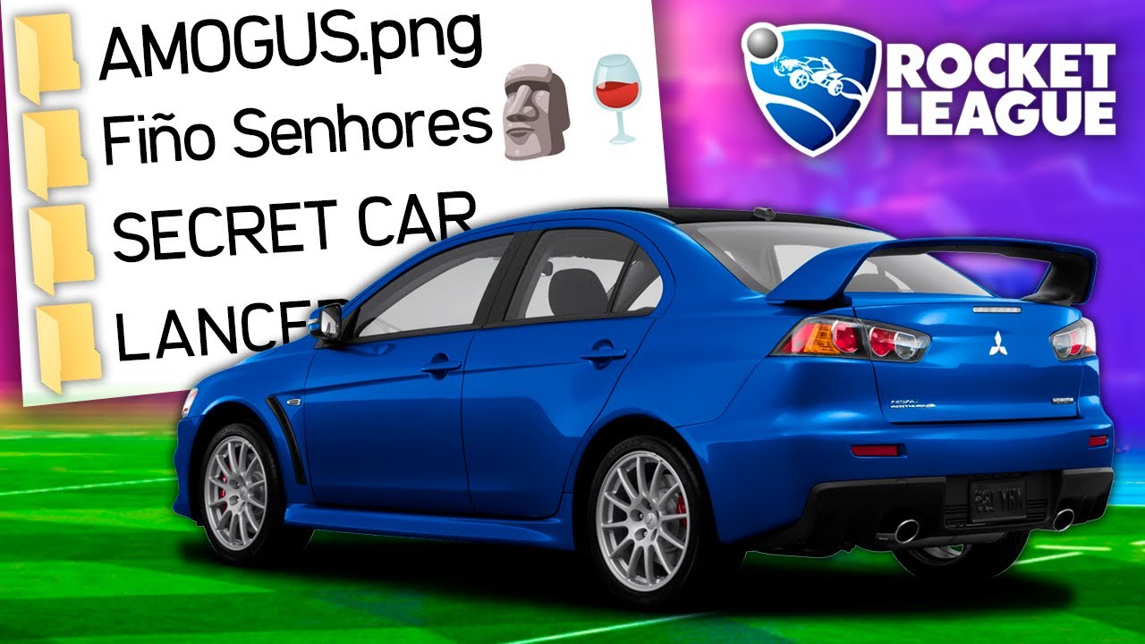 ACHEI CARROS SECRETOS NOS ARQUIVOS PROIBIDOS DO ROCKET LEAGUE, S.U.S 🗿🍷