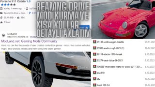 beamNG.drive MOD KURMA VE KISA YOLLAR (DETAYLI ANLATIM)