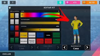 Kit da Seleção Brasileira para Dream League Soccer 2021