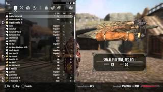 Skyrim - SkyUi Inventory Sorting