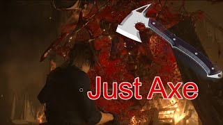Can you finish church area with just Axe?? resident evil 9 requiem @gamesmusic.
