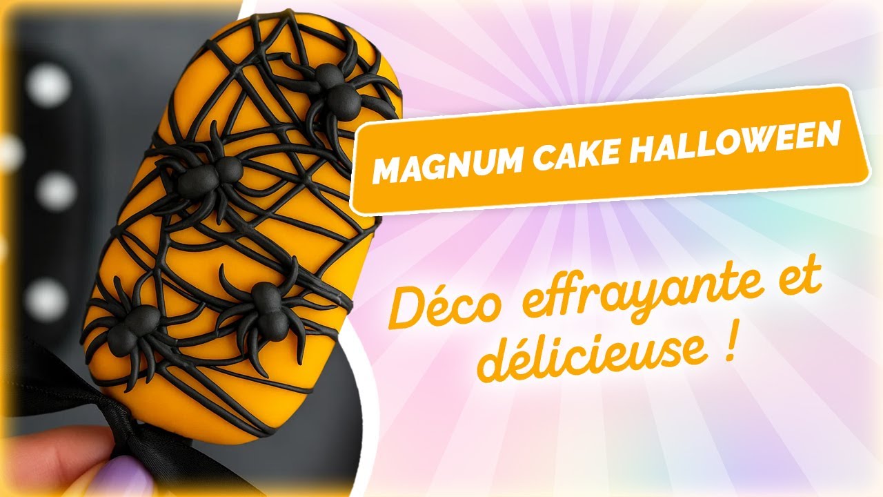 Magnum Cake Popsicle Pour Halloween Recette Decoration Magnifique Et Tres Facile Youtube