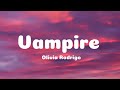 Olivia Rodrigo - Vampire ( Lyrics )
