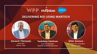 WPP Learning Series - Delivering ROI using Martech