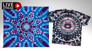 Tie-Dye Designs Livestream Ep. 10 Tapestry & Center Burst Guest Scott Walker - Rad Dyes