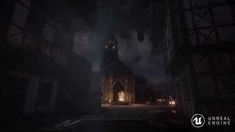 Medieval village during the plague UE4