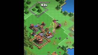 Mountain Golem Vs All Defiance [ Clash of clan ] #short #clashofclans