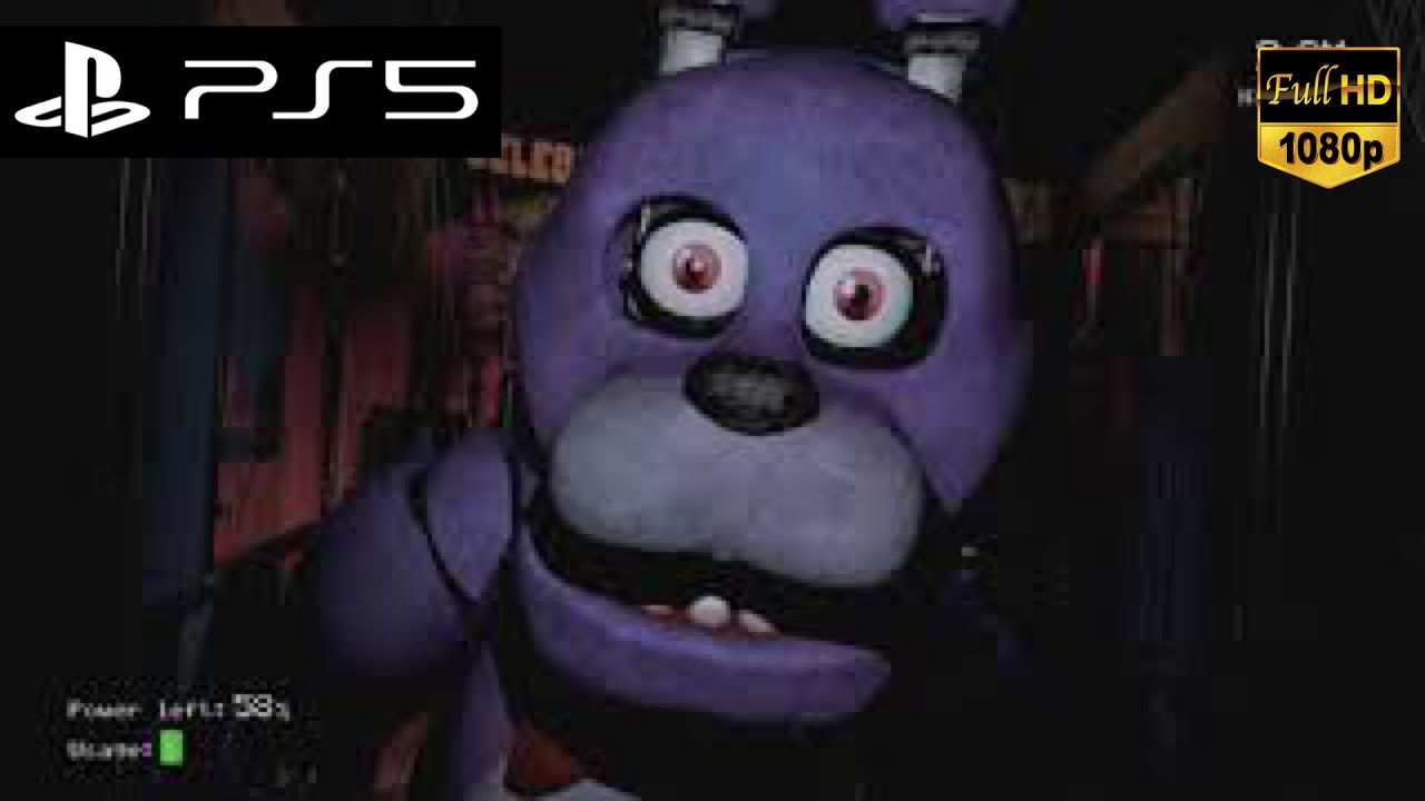 FNaF 4 PS5 Gameplay running at 1080P60 [Five Nights at Freddy's 4] 