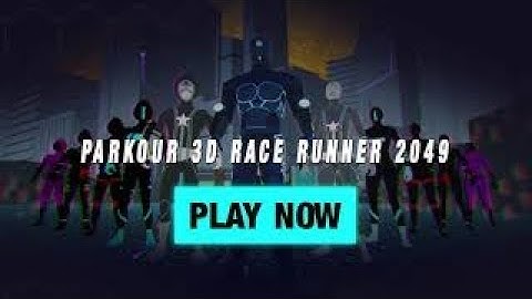 Parkour 3D Endless Runner 2049 - 1920x1080 - ads