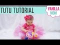 DIY No Sew Tutu Tutorial For Baby Girl, Halloween, Dress Up Play, etc