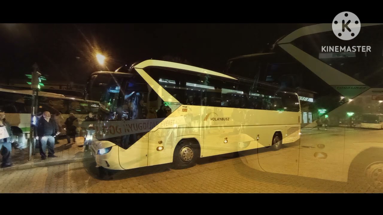 Kovács József utolsó munkanapja a Volánbusznál.  2024.11.27