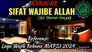 KARAOKE SIFAT WAJIBE ALLAH - lagu Wajib Menyanyi Duet Religi - MAPSI 2024