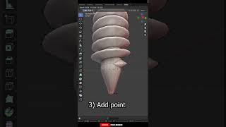 Screw Modifier in Blender (Arijan) #shorts #blender #tutorial