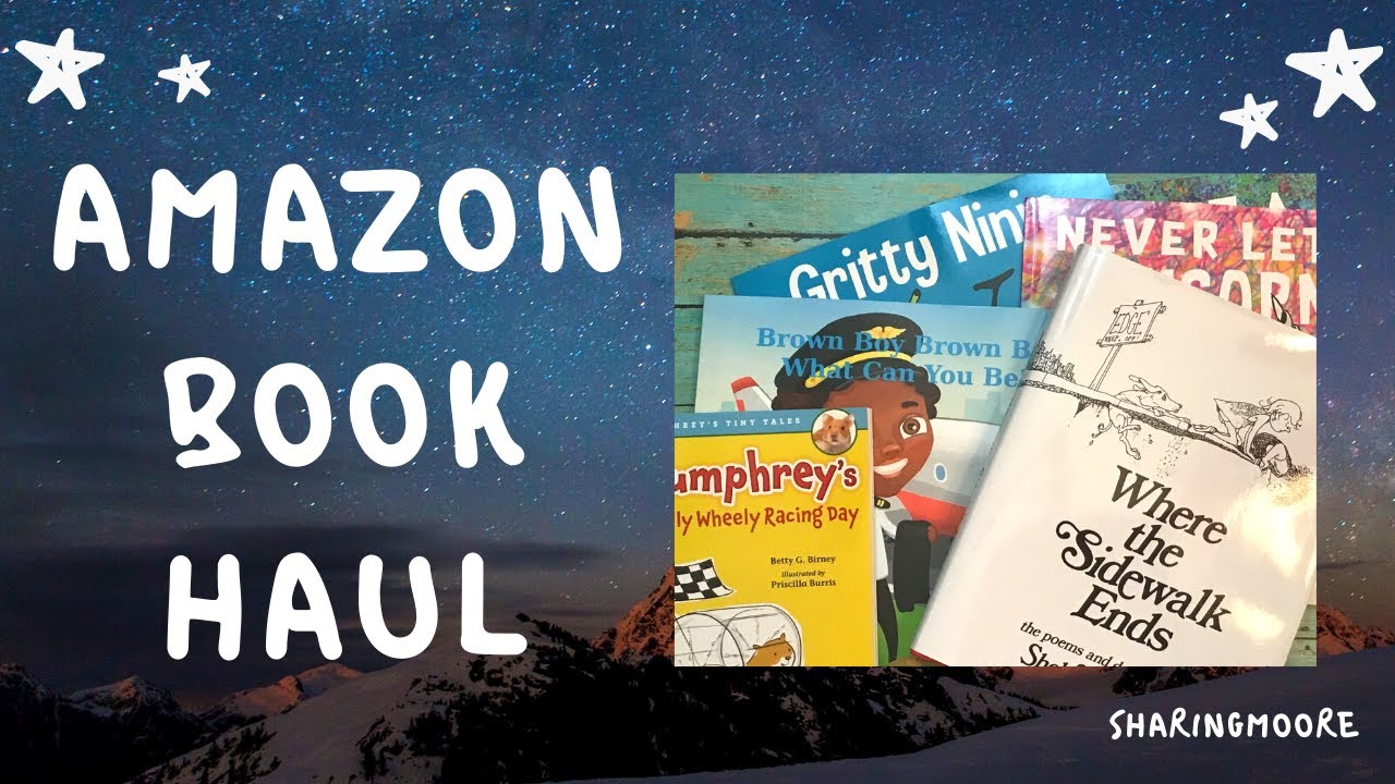 Amazon Book Haul ~ Aug 2020 {Sharingmoore}
