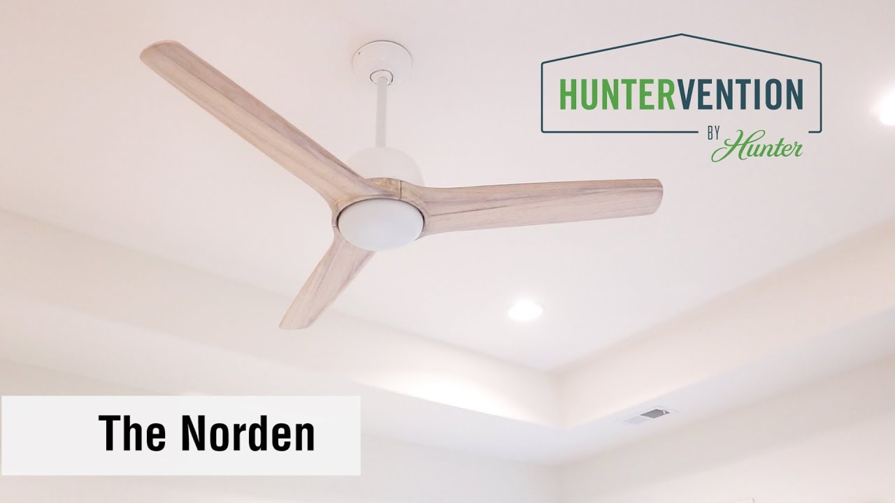 Huntervention Featuring The Norden Ceiling Fan