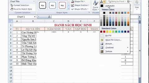 Học Excel cơ bản | Bài 19: Hiệu Chỉnh Tiêu Đề