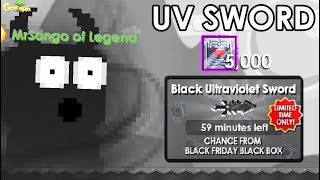 Getting BLACK UV SWORD with 5,000 Cashback Coupon! (NEW EVENT) OMG!! | GrowTopia
