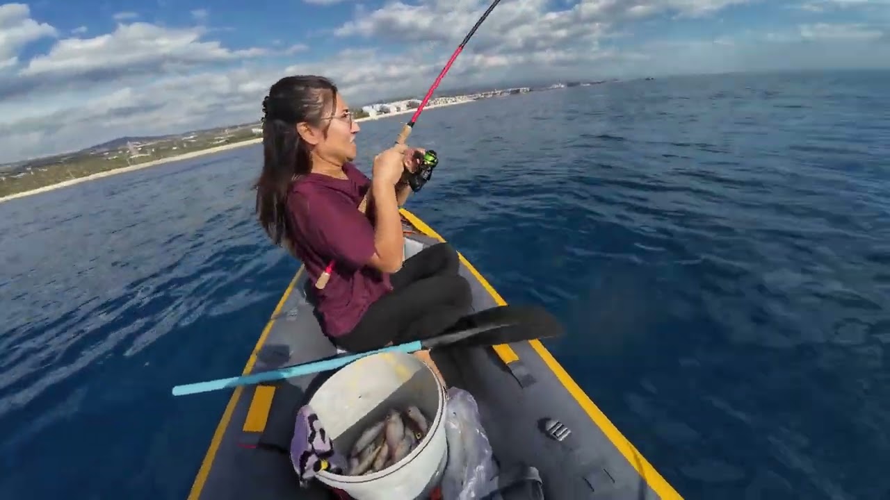 Mersin'de Kano ile Muhteşem Bir Balık Avı