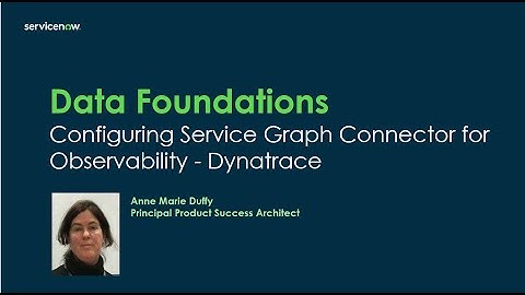 How to configure Dynatrace Service Graph Connector