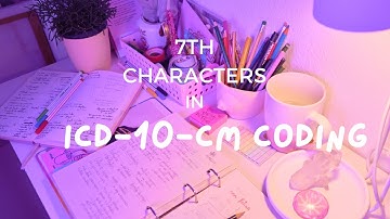 Seventh Characters in ICD-10-CM Coding