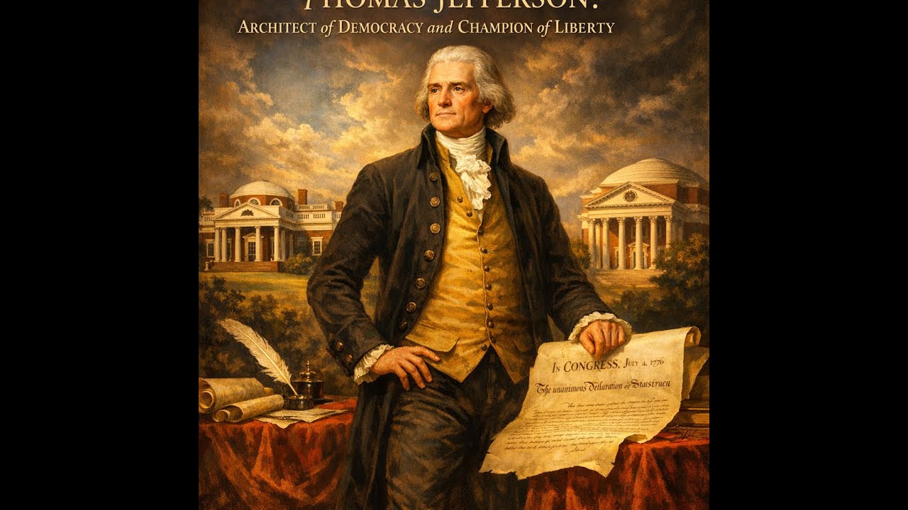Thomas Jefferson:  Architect of Democracy and Champion of Liberty