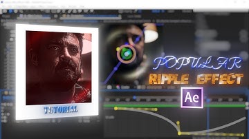 Popular Ripple Effect Tutorial | Ripple Effect Like Me | TUTORIAL | After Effects.