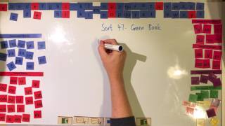 Mrs B- Words Their Way, Green Book, Sort 47