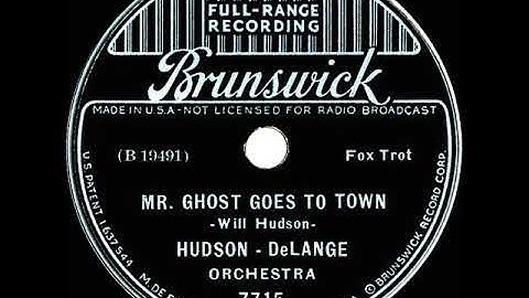 1936 Hudson-DeLange - Mr. Ghost Goes To Town