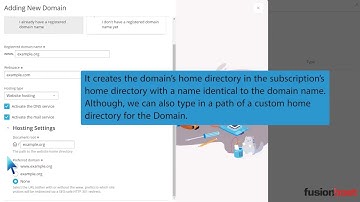 How to add a new domain in Plesk   Fusionhost