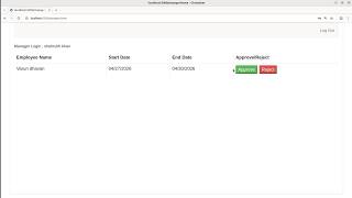 Node js Leave Management