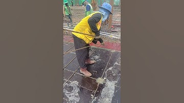 Bottom slab rebar spacing #shorts #construction #building #civilengineering