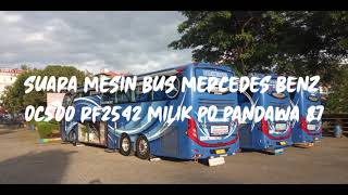 Suara mesin bus tronton mercedes benz OC500 RF2542
