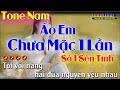 Áo Em Chưa Mặc Một Lần Karaoke Nhạc Sống Tone Nam - Tình Trần Organ