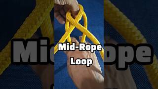 Strong Inline Loop Knot for Camping