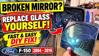 How to Replace Side Mirror Glass | Ford F-150 (2009–2014) Easy DIY Fix!