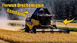 Pierwsze uruchomienie nowego kombajnu | New Holland CX6.80 [vlog#134]