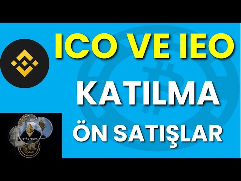 Coinlerin İlk Satışı, ICO IEO Nedir ? Binance Launchpool . Uniswap DeFi Ön satışa Katılma