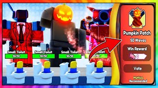 HALLOWEEN EVENT MAP   [EP 66] Niko ile Roblox Toilet Tower Defense