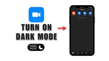 How To Turn On Dark Mode In Zoom Mobile 2025