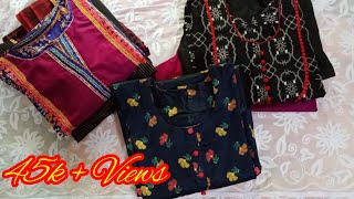 My homemade designer dress collection||আমার ডিজাইন করা কিছু সুতি ড্রেস।